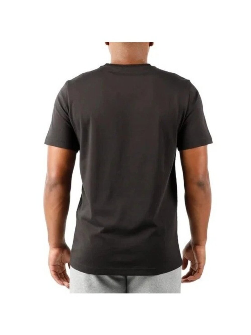 Puma Men's Size XL Black Graphic Logo T-Shirt 100% Cotton Casual Tee d1896 - Picture 2 of 9